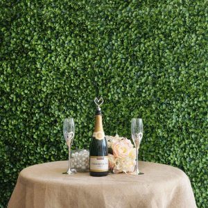 Accent Wall Décor |   11 Sq ft. Green Boxwood Hedge Garden Wall Backdrop Mat – 4 Artificial Panels Accent Wall Décor Accent Wall Décor