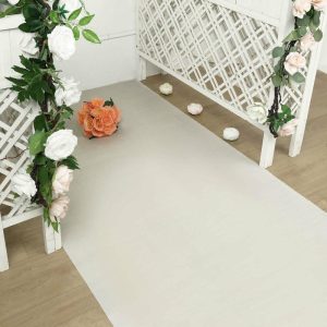 Aisle Runners |   40″x100ft Ivory PVC Aisle Runner Aisle Runners Aisle Runners