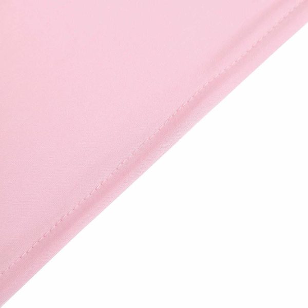 Arch Covers |   Set of 3 Matte Pink Spandex Fitted Chiara Backdrop Stand Cover For Round Top Wedding Arch – 5ft, 6ft, 7ft Arch Covers Arch Covers