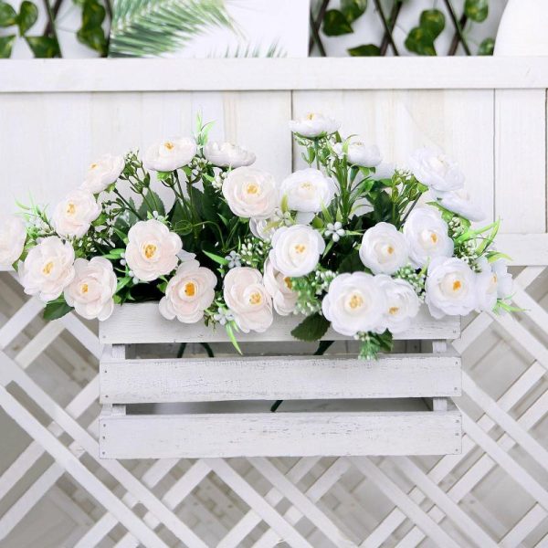 Artificial Flowers |   4 Bushes Blush Artificial Silk Peony Flower Bouquet Arrangement Artificial Flowers & Greens Artificial Flowers