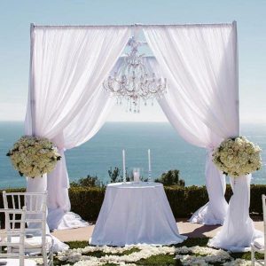 Backdrop Stand |   10ft 4-Post DIY Photography Backdrop Stand, Wedding Arch Canopy Tent Backdrop Stand Backdrop Stand