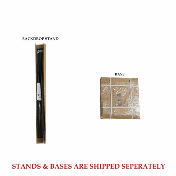 Backdrop Stand |   10ft Metal DIY Adjustable Heavy Duty Backdrop Stand Kit, Steel Base Backdrop Stand Ceiling Drapes Backdrop Stand