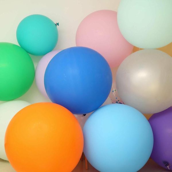 Balloons |   2 Pack 32″ Large Balloons Helium or Air Latex Balloons Royal Blue Balloons Balloons