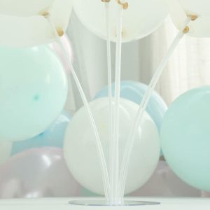 Balloons |   2 Pack Clear Balloon Centerpieces Holder, 30″ Table Top Balloon Stand Stick Kit Balloons Balloons