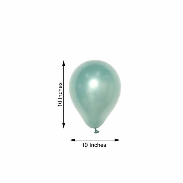 Balloons |   25 Pack 10″ Matte Pastel Dusty Blue Helium Air Latex Party Balloons Balloons Balloons