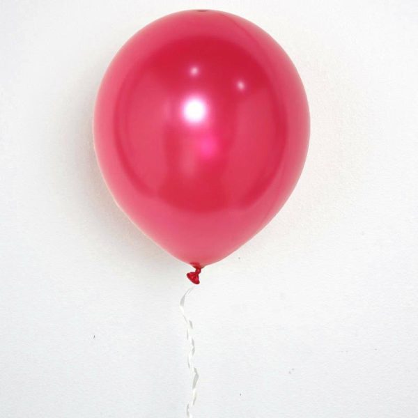 Balloons |   25 Pack 12″ Shiny Pearl Wine Latex Helium, Air or Water Balloons Balloons Balloons