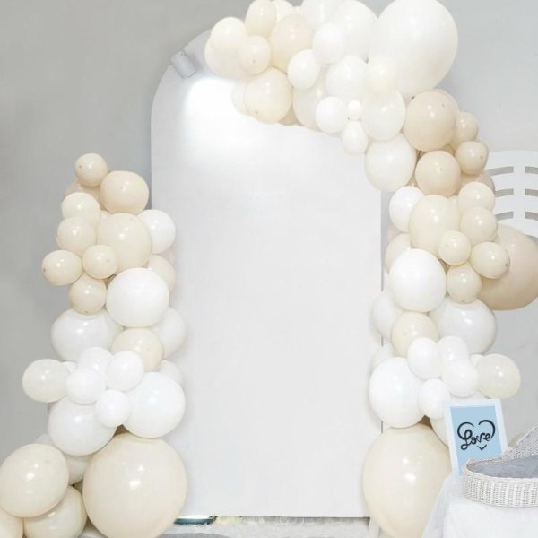 Balloons |   95 Pack Assorted White Beige Latex Balloon Arch Kit, DIY Party Balloon Garland Decorations Balloons Balloons