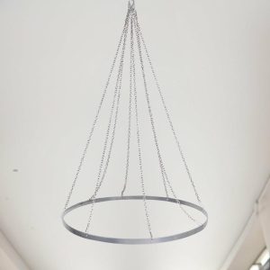 Ceiling Décor |   24″ Hanging Hoop Ring Hardware For 8-Panel Ceiling Drapes and FREE Tool Kit Backdrop Stand Ceiling Drapes Ceiling Décor