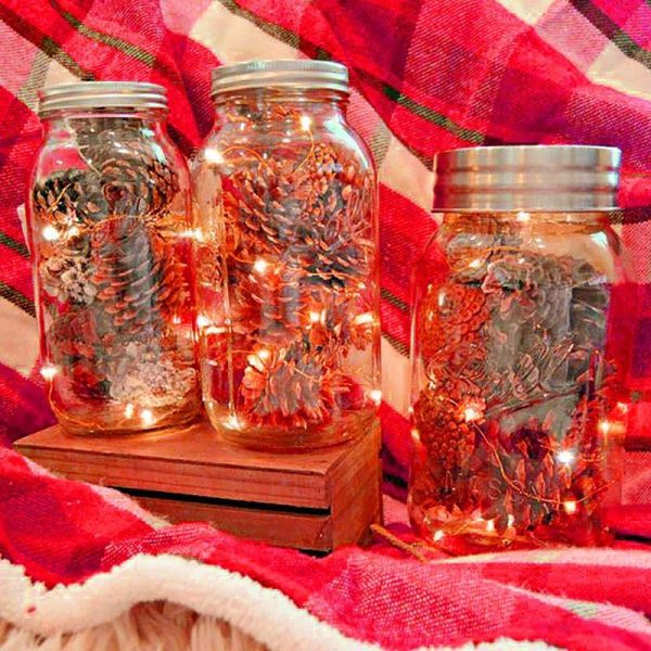 Decorative Lights |   90″ Red Starry Bright 20 LED String Lights, Battery Operated Micro Fairy Lights Decorative Lights Decorative Lights