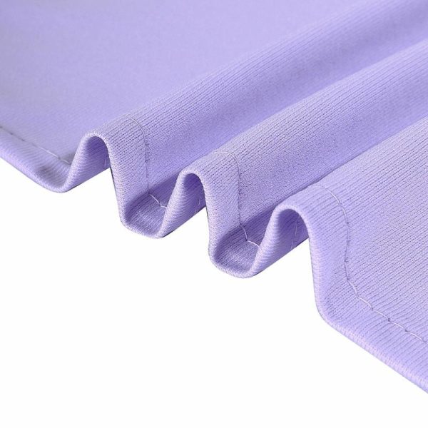 Event Fabrics |   2 Pack Lavender Lilac Scuba Polyester Event Curtain Drapes, Inherently Flame Resistant Backdrop Event Panels Wrinkle Free with Rod Pockets – 10ftx10ft Event Fabrics Event Fabrics