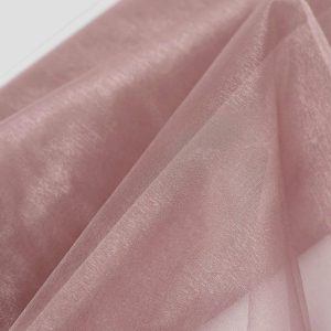 Event Fabrics |   54″x10yd Dusty Rose Solid Sheer Chiffon Fabric Bolt, DIY Voile Drapery Fabric Event Fabrics Dusty Rose