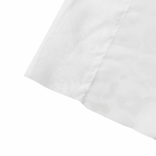 Event Fabrics |   5ftx14ft Premium White Chiffon Curtain Panel, Backdrop Ceiling Drapery With Rod Pocket Event Fabrics Event Fabrics