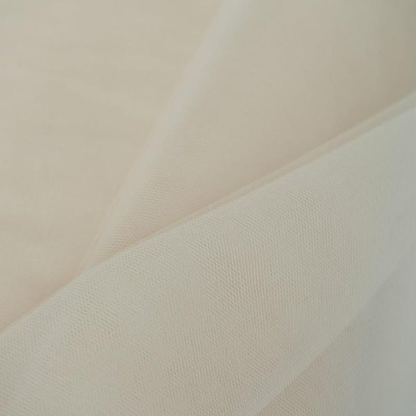 Fabric Bolts |   108″x50 Yards Ivory Tulle Fabric Bolt, DIY Craft Fabric Roll Fabric Bolt & Trims Fabric Bolts