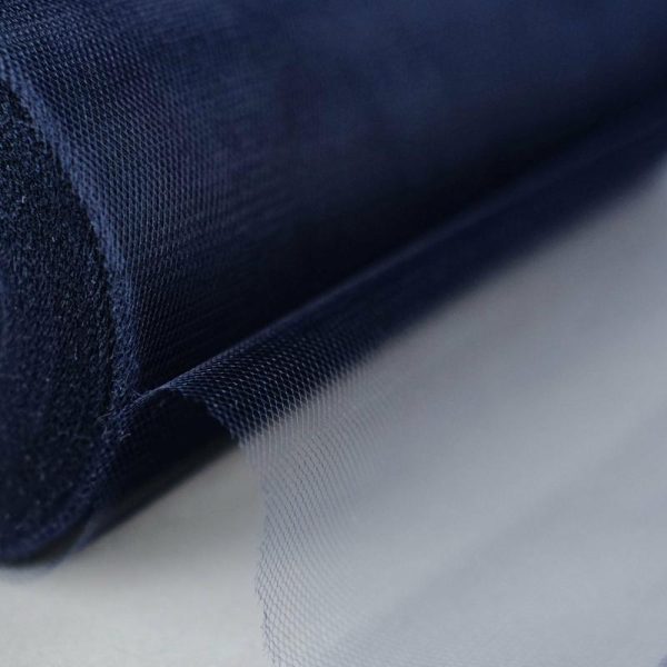 Fabric Bolts |   12″x100 Yards Navy Blue Tulle Fabric Bolt, Sheer Fabric Spool Roll For Crafts Fabric Bolt & Trims Fabric Bolts