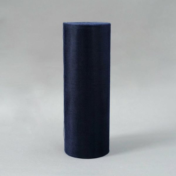 Fabric Bolts |   12″x100 Yards Navy Blue Tulle Fabric Bolt, Sheer Fabric Spool Roll For Crafts Fabric Bolt & Trims Fabric Bolts