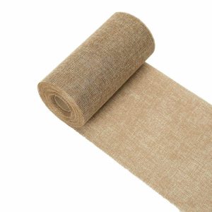 Fabric Bolts |   6″x10 Yards Natural Polyester Burlap Fabric Roll Fabric Bolt & Trims Fabric Bolts