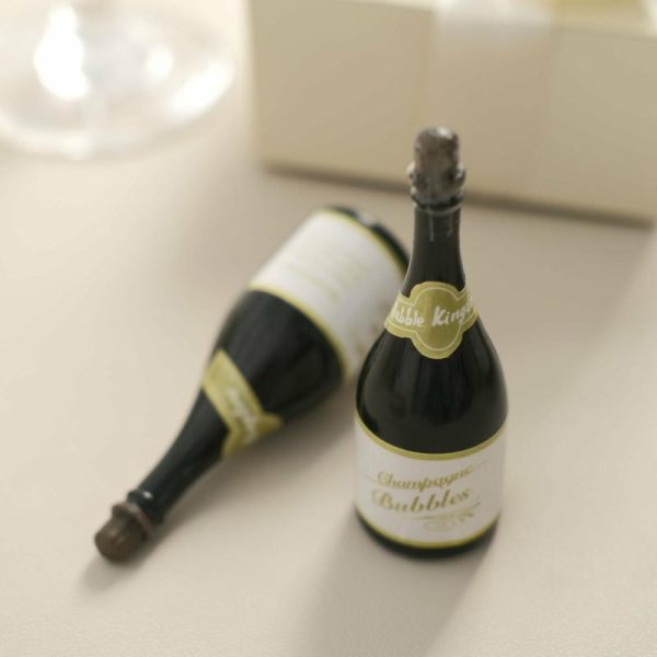 Favors & Gifts |   24 Pack Mini 4″ Champagne Bottle Event Favor Bubbles, Wedding Shower Bubbles Favors & Gifts Favors & Gifts