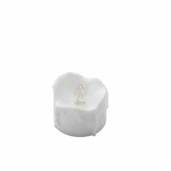 LED & Wax Candles |   12 Pack 1.5″ Warm White Realistic Flameless LED Tealight Candles, Battery Operated Luminaria Candles LED & Wax Candles LED & Wax Candles