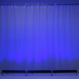 Professional Stage Lighting |   27W 9 LED Blue UV Stage Floor Wall Light Bar, Outdoor Indoor Uplight LED Lightings Blue