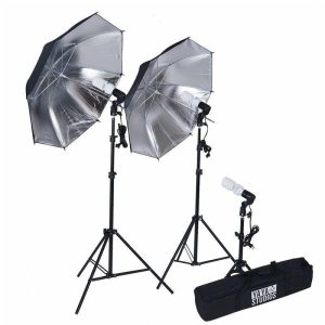 Professional Stage Lighting |   600W Professional Photography Video Studio Continuous Light Kit With Umbrellas LED Lightings Professional Stage Lighting