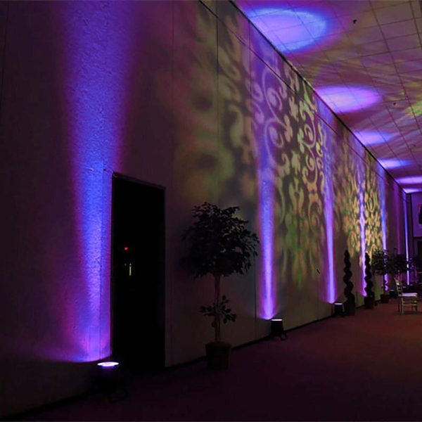 Professional Stage Lighting |   6W Purple LED Backdrop Uplight, Outdoor Waterproof Landscape Spotlight LED Lightings Professional Stage Lighting