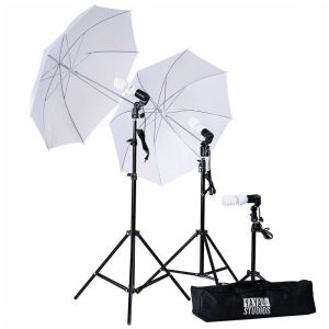 Professional Stage Lighting |   7ft Photo Studio 600W Day Light White Umbrella Continuous Lighting Kit LED Lightings Professional Stage Lighting