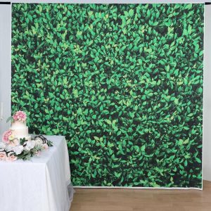 Professional Stage Lighting |   8ftx8ft Greenery Grass Print Vinyl Photo Shoot Party Backdrop LED Lightings Green