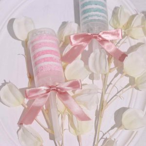 Ribbons |   50 Pcs 3″ Satin Ribbon Bows With Twist Ties, Gift Basket Party Favor Bags Decor – Dusty Rose Classic Style Fabric Bolt & Trims Dusty Rose