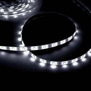 String & Patio Lights |   16ft Super Bright Cool White 300 LED Flexible Strip Lights With Adhesive LED Lightings String & Patio Lights